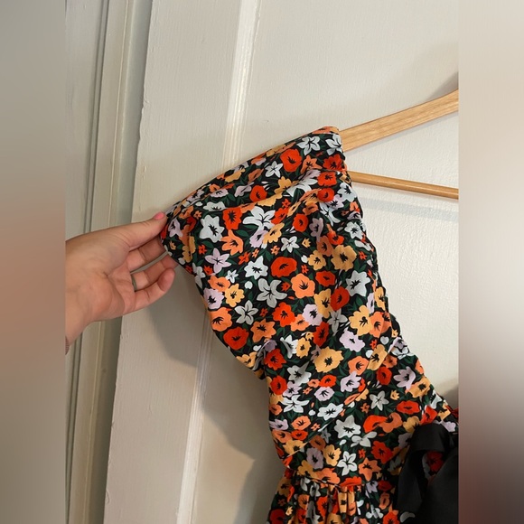 AGUA by AGUA BENDITA La Fania Horizonte Floral Cotton Mini Dress Size XS - Picture 8 of 13